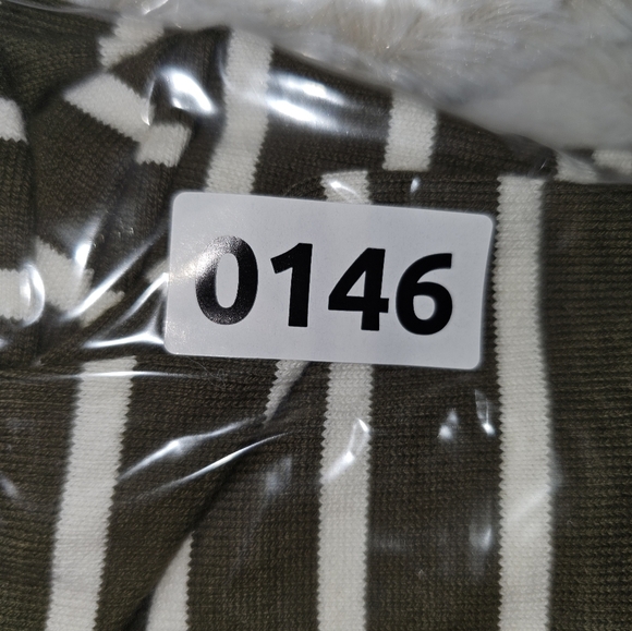 Talbots Color Block Striped Sweater Top 100% Cotton Long Sleeve Boat Neck Size L - Picture 13 of 13